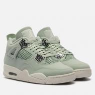 Женские кроссовки  Wmns Air  4 Retro, цвет зелёный, размер 42 EU Jordan