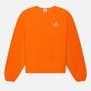 Мужская толстовка  ACG Wolf Tree Crew, цвет оранжевый, размер L Nike