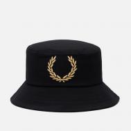 Панама  Bold Branding Canvas, цвет чёрный, размер M FRED PERRY
