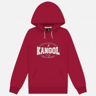 Женская толстовка  College Varsity Hoodie, цвет бордовый, размер S KANGOL