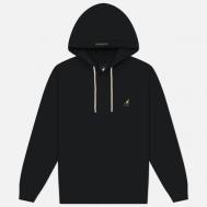Мужская толстовка  Classic Logo Hoodie, цвет чёрный, размер M KANGOL