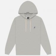 Мужская толстовка  Classic Logo Hoodie, цвет серый, размер XL KANGOL