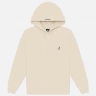 Мужская толстовка  Classic Logo Hoodie, цвет бежевый, размер XXL KANGOL