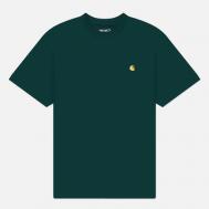 Мужская футболка  Chase, цвет зелёный, размер L Carhartt WIP