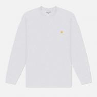 Мужской лонгслив  Chase, цвет серый, размер S Carhartt WIP