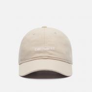 Кепка  Canvas Script, цвет бежевый Carhartt WIP