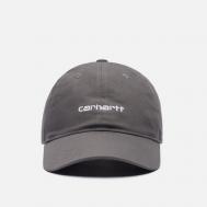 Кепка  Canvas Script, цвет серый Carhartt WIP