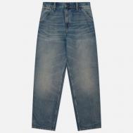 Мужские джинсы  Single Knee Smith Denim 13.5 Oz, цвет синий, размер 29/32 Carhartt WIP