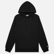 Мужская толстовка  Hooded Chase, цвет чёрный, размер XL Carhartt WIP