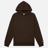 Мужская толстовка  Hooded Chase, цвет коричневый, размер XS Carhartt WIP