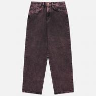 Мужские джинсы  Wide Kaihara Right Hand Black Denim 13 Oz, цвет розовый, размер 32/32 Edwin