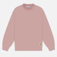 Мужская толстовка  Hudson, цвет розовый, размер L Carhartt WIP