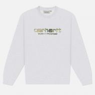 Мужская толстовка  Solar Chrome, цвет серый, размер XS Carhartt WIP