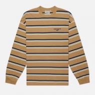 Мужской лонгслив  Holm, цвет коричневый, размер L Carhartt WIP