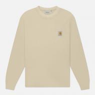 Мужской лонгслив  Vista Waffle, цвет бежевый, размер S Carhartt WIP