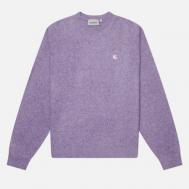 Мужской свитер  Curtis, цвет фиолетовый, размер L Carhartt WIP