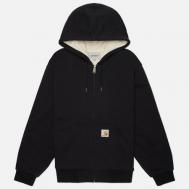 Мужская толстовка  Active Full Zip Hooded, цвет чёрный, размер XL Carhartt WIP