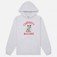 Мужская толстовка  Hooded Wild Dog, цвет серый, размер L Carhartt WIP