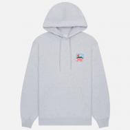 Мужская толстовка  Sunset On Fuji San Hoodie, цвет серый, размер L Edwin
