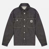 Женская рубашка  W' Louis, цвет чёрный, размер S Carhartt WIP