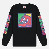 Мужской лонгслив  Pop Art Running Dog, цвет чёрный, размер L ICECREAM