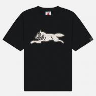 Мужская футболка  Polka Dot Running Dog, цвет чёрный, размер M ICECREAM