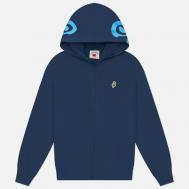 Мужская толстовка  Gradient Smiley Zip Through Hoodie, цвет синий, размер M ICECREAM