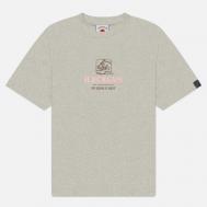 Мужская футболка  Serve It Best, цвет серый, размер M ICECREAM