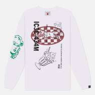 Мужской лонгслив  Multi Graphic, цвет белый, размер XL ICECREAM