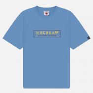 Мужская футболка  Nice To See You, цвет голубой, размер XL ICECREAM