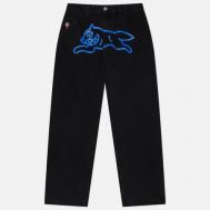Мужские джинсы  Running Dog Double Scoop Denim, цвет чёрный, размер 32 ICECREAM