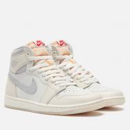 Кроссовки  Air  1 Retro High OG, цвет бежевый, размер 41 EU Jordan