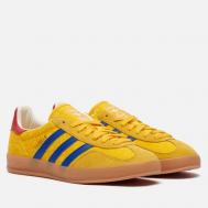 Кроссовки  Originals Gazelle Indoor, цвет жёлтый, размер 46 EU Adidas