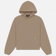 Мужская толстовка  Initial Boxy Oversized Hoodie, цвет бежевый, размер L Represent
