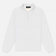 Мужская толстовка  Initial Boxy Quarter Zip, цвет серый, размер M Represent