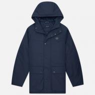 Мужская куртка парка  Padded Zip Through, цвет синий, размер M FRED PERRY