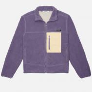Женская флисовая куртка  Zipped Sherpa, цвет фиолетовый, размер S Sporty & Rich