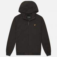 Мужская куртка ветровка  Mesh Back Softshell, цвет серый, размер XXL Lyle & Scott