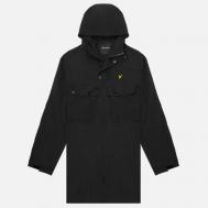 Мужская куртка парка  Water Resistant Guard, цвет чёрный, размер XXL Lyle & Scott