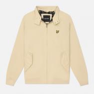 Мужская куртка харрингтон  Cotton, цвет бежевый, размер L Lyle & Scott