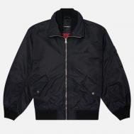 Мужская куртка бомбер  Retrocore MA1 Collar, цвет чёрный, размер XL KANGOL