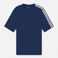 Мужская футболка  Matte Satin 3-Stripes, цвет синий, размер M Y-3