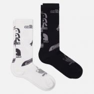 Комплект носков  Originals Sponsors High Crew 2-Pack, цвет комбинированный, размер 43-45 EU Adidas