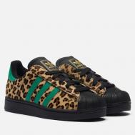 Женские кроссовки  Originals Superstar II, цвет коричневый, размер 38 EU Adidas