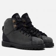 Мужские ботинки  Originals Superstar Boot, цвет чёрный, размер 44 EU Adidas
