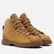 Ботинки  Originals Superstar Boot, цвет коричневый, размер 40.5 EU Adidas