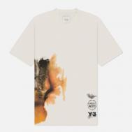 Мужская футболка  Graphic Amber Ink, цвет белый, размер S Y-3