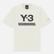 Мужская футболка  x Neighborhood Logo, цвет белый, размер XL Y-3