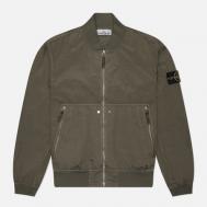 Мужская куртка бомбер  Nylon Metal Watro-TC Econy, цвет оливковый, размер M Stone Island