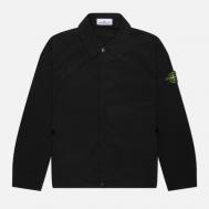 Мужская куртка ветровка  Light Compact Touch Poly-TC, цвет чёрный, размер S Stone Island